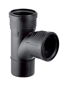 Geberit Silent PP Bogenabzweig 390554141 DN 100/90, 87,5Grad, mit Innenradius