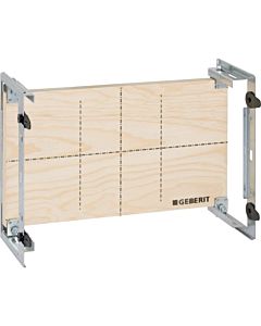 Geberit Gis plaque de montage encastrée 461173001 réglable en profondeur, universelle, pour montage encastré Robinetterie