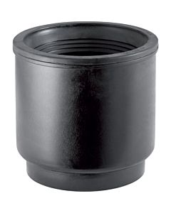 Geberit Pe Anschlussmuffe 367868161 PE-HD, DN 100, lang, mit Manschette, für Stand-WC