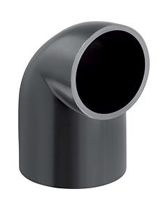 Geberit Pe Bogen 363062161 DN 56/50, 90Grad, reduziert, langer Schenkel, kleiner Radius, PE-HD