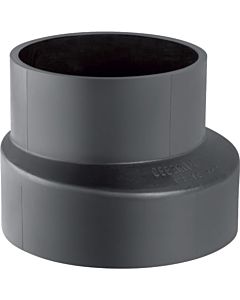 Geberit Pe Reduktion 367566161 DN 100/56, exzentrisch, kurz, PE-HD