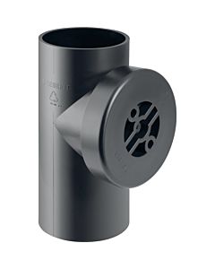 Geberit Pe Reinigungsstück 367451161 DN 100/100, 90Grad, mit runder Serviceöffnung, PE-HD