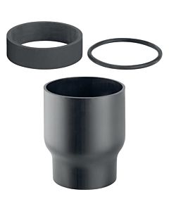 adaptateur Geberit Pe 152151161 PE-HD, DN 70, 80 - 84 mm, avec manchon rétractable