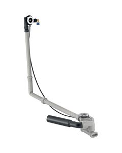 Geberit d52 bath drain 150701006 with rotary actuation and inlet, length 73cm, DN 40