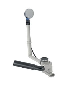 Geberit d52 bath drain 150520216 with rotary actuation, with finishing kit, length 26cm, high-gloss chrome-plated