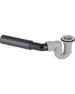 Geberit d52 shower tray drain 150058001 Without drain cover, with connection elbow, for shower tray without overflow