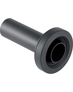 Geberit Anschlussstutzen 152486161 Ø 45 mm, mit Manschette aus EPDM, PE-HD, schwarz
