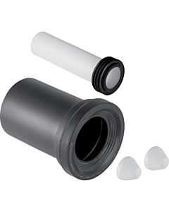 Geberit connection set for wall WC , L 18.5cm 152426111 with cover caps d90 d1 = 45
