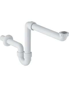 Geberit Waschtisch-Ablauf 151107111 11/2"x11/4"x40mm, Raumsparmodell, weiss