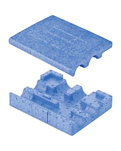 Geberit Dämmbox zu Mapress C-Stahl 242163001 Kreuzungsfitting