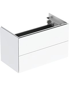 Geberit One meuble sous-vasque 500381011 2 tiroirs, 74,4x46,5x39,6cm, blanc brillant
