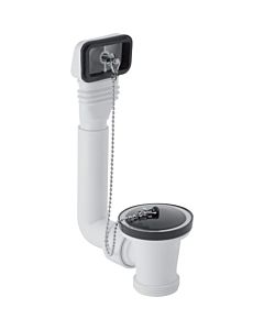 Geberit waste / overflow set 152730111 2000 2000 / 2 &quot;, with valve 2000 , white