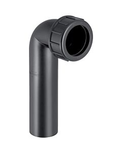 Geberit connection elbow 90g 152227161 with compression fitting d56 black