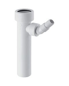 Geberit pièce de raccordement 152274111 Ø 40 mm, avec blanc et blanc , blanc