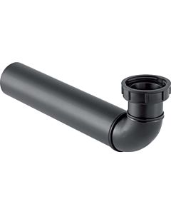 Geberit connection bend 152116161 2000 2000 / 4 &quot;, DN 50, 90 degrees, PE-HD, black