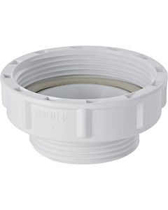 Geberit reduction ring 213906111 G 2 x G 2000 2000 / 2, with flat seal, white