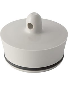 Geberit Ventilstopfen 352331081 Rg 60 x 1/8", ohne Kette, für Ablaufventile, Kunststoff, kieselgrau