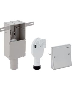 Geberit Unterputz-Geruchsverschluss 152233001 Ø 50/56 mm, mit zwei Anschlüssen, Kunststoff