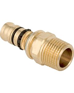 Geberit Mepla transition 604538005 Ø 32mmxR 1 1/4, bronze à canon, avec AG