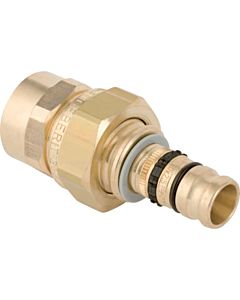 Geberit Mepla transition fitting 602595005 Ø 20mmxRp 1/2, gunmetal, with IG