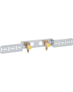 Geberit Mepla Anschlusswinkel 602780005 Ø 20mmxRp 1/2x52mm, Rotguss, 90Grad, zweifach, vormontiert