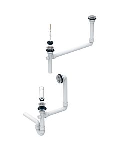 Geberit Publica kit de raccordement 152703111 pour bac à gypse blanc -alpin