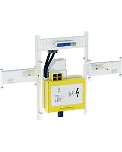 Geberit Gis set de montage 461472001 avec siphon rotatif à encastrer B90, pour lavabo/fixation murale