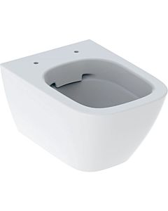 Geberit Smyle Square Wand-Tiefspül-WC 500379018 4,5 l, verkürzte Ausladung, geschlossenen, Rimfree, weiß/KeraTect