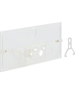 Geberit Schutzplatte 240026001 transparent, Hebelmechanik und Bügel