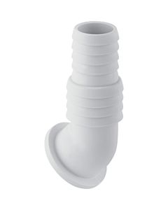 Geberit Winkelschlauchtülle 242691111 für Aufputz-Siphon für Geräte, Kunststoff, weiß