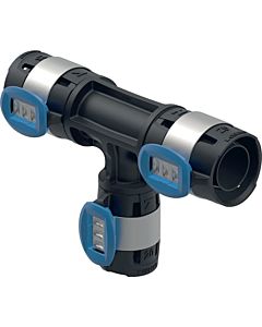Geberit FlowFit T-Stück 620132001 DN 15/20/15, Ø 20/25/20 mm, 12,4 cm, reduziert