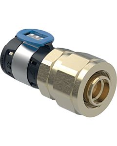 Geberit FlowFit Übergang 620732001 DN 20, Ø 25/25 mm, G 1, 8 cm, mit Verschraubung