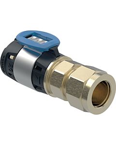 Geberit Transition FlowFit 620681001 DN 15/12, Ø 20/15 mm, 6 cm, avec raccord à compression