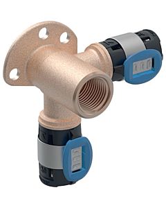 Geberit FlowFit corner connection bracket 620881001 DN 15, Ø 20 mm, Rp 2000 / 2, 3.7 cm, 90 degrees