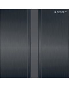 Geberit commande d&#39;urinoir infrarouge Typ 50 116026QD1 secteur, rinçage électronique, brossé / chrome noir