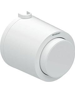 Geberit Fernbetätigung 116046111 pneumatisch, für 1-Mengen-Spülung, AP-Drücker, Kunststoff, weiß-alpin