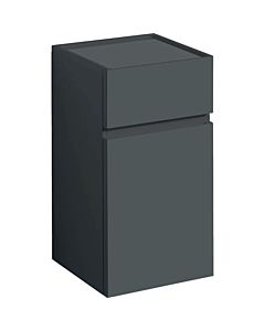 Geberit Renova Plan side cabinet 501921JK1 39x70x36cm, 2000 door, 2000 drawer, lava, matt lacquered
