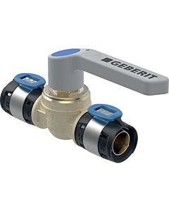 Geberit FlowFit ball valve 619852001 Ø 25 mm, 11.6 cm, with operating lever