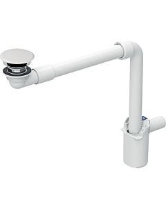 Geberit lavabo match0 152089011 d = 32mm, sortie libre et blanc valve, match1 / chromé brillant