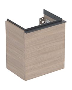 Geberit iCon lave-mains meuble bas 502300JH1 37x41,5x27,9cm, porte 2000 , charnières à droite, chêne, poignée lave mate