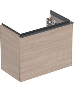 Geberit iCon Handwaschbecken-Unterschrank 502302JH1 52x41,5x30,7cm, 1 Schublade, Eiche, Griff lava matt