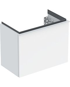 Geberit iCon Handwaschbecken-Unterschrank 502302011 52x41,5x30,7cm, 1 Schublade, weiß hochglänzend, Griff weiß matt