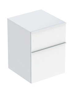 Geberit iCon side cabinet 502315011 45x60x47.6cm, 2 drawers, white/lacquered high gloss