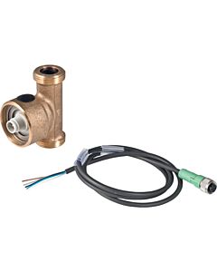 Geberit Temperatur-/Volumenstromsensor 616225001 0,9 - 15 l/min, für Gebäudetechnik, Rotguss