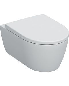 Geberit iCon Wand-Tiefspül-WC Set 501663JT1 36x53cm, geschlossene Form, rimfree, mit WC-Sitz, weiß-alpin