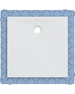 Geberit Receveur de douche Olona 550901001 blanc / mat, carré, 90 x 90 x 4 cm