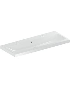 Geberit iCon light Waschtisch 501837001 120x48cm, Hahnloch links/rechts, mit Überlauf, weiß