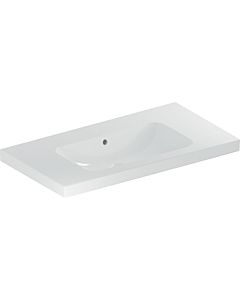 Geberit iCon light washbasin 501840003 90x48cm, without tap hole, with overflow, with shelf, white