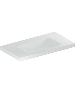 Geberit iCon light washbasin 501840007 90x48cm, without tap hole, without overflow, with shelf, white