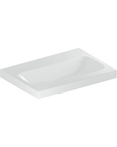 Geberit iCon light Waschtisch 501841007 60x42cm, ohne Hahnloch, ohne Überlauf, weiß